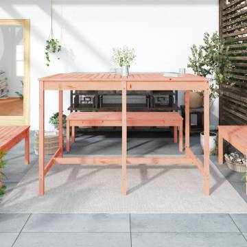 Solid Wood Garden Table 159.5x82.5x110 cm - Durable & Stylish