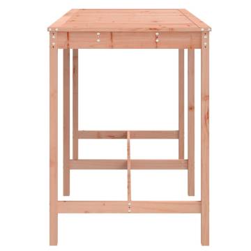 Solid Wood Garden Table 159.5x82.5x110 cm - Durable & Stylish