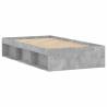 Concrete Grey Bed Frame 90x200 cm - Stylish & Durable