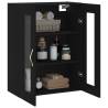 Wall Mounted Cabinet Black 69.5x34x90 cm - Elegant Storage