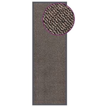 Doormat Tufted 60x180 cm - Dark Brown | Hipomarket