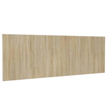 Sonoma Oak Wall Headboard - Elegant Design | HiPoMarket