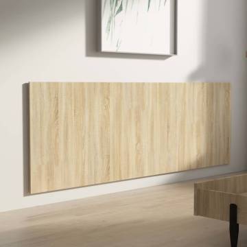 Sonoma Oak Wall Headboard - Elegant Design | HiPoMarket