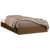 Honey Brown Bed Frame 75x190 cm | Solid Wood Small Single