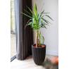 Capi Vase Elegant Groove 46x58 cm Black Colour black Size Ø 46 x 58 cm Quantity in Package 1 