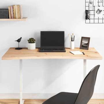 Solid Wood Pine Desk Top 110x55 cm - Unique Rustic Design