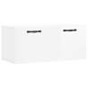 High Gloss White Wall Cabinet | 80x36.5 cm | HipoMarket