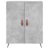 Elegant Highboard Concrete Grey | 69.5x34x180 cm | Hipomarket