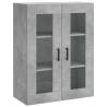 Highboard Concrete Grey - Stylish Storage Cabinet | Hipomarket