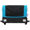 Bike Trailer Black and Blue - Durable 30 kg Iron Cargo Transport