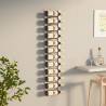 Wall Mounted Wine Rack for 12 Bottles White Iron Colour white Quantity in Package 1 Number of 12 Number of Bottles 