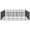 Outdoor Dog Kennel Steel 51.61 m² - Safe & Durable