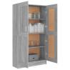 Book Cabinet Grey Sonoma - Stylish & Practical Storage Solution