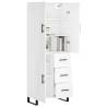 Highboard White 69.5x34x180 cm - Stylish Storage Solution