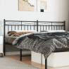 Metal Headboard Black 193 cm Colour black Size 193 cm Quantity in Package 1 