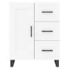 Highboard White 69.5x34x180 cm - Stylish Storage Solution