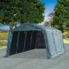 Removable Livestock Tent PVC 550 g/m² 3.3x6.4 m Dark Green Size 3.3 x 6.4 m 