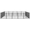 Outdoor Dog Kennel Steel 23.52 m² - Safe & Durable