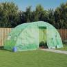 Greenhouse with Steel Frame Green 10 m² 5x2x2.3 m Colour green Size 5 x 2 x 2.3 m Quantity in Package 1 