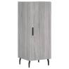 Stylish Highboard Grey Sonoma | 34.5x34x180 cm