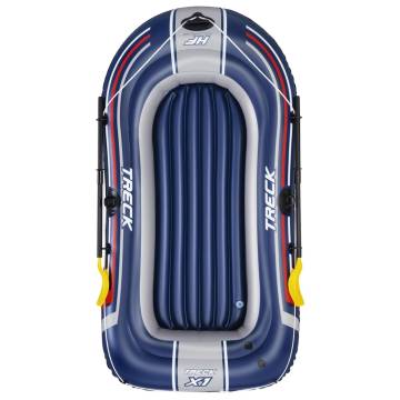 Bestway Hydro-Force Inflatable Boat with Pump & Oars - Blue