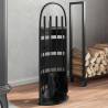 5 Piece Fireplace Tool Set - Durable Steel & Aesthetic Design