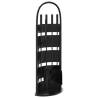 5 Piece Fireplace Tool Set - Durable Steel & Aesthetic Design