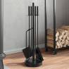 5 Piece Fireplace Tool Set - Durable Steel | HipoMarket