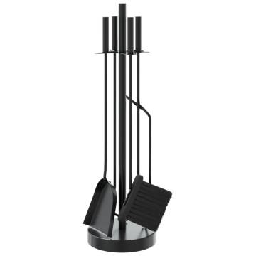 5 Piece Fireplace Tool Set - Durable Steel | HipoMarket