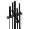 5 Piece Fireplace Tool Set - Durable Steel | HipoMarket