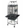 Strong Parrot Cage Villa Helios - Silverstone Grey 46x46x149 cm