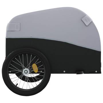 Bike Trailer Black and Grey - 45 kg Iron Cargo Solution