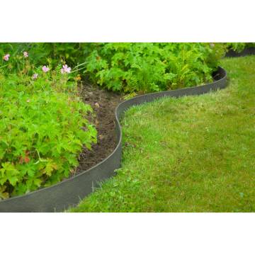 Nature Garden Border Edging 0.12x24m Grey | Hipomarket