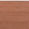 Fence Panel Set Brown 872x186 cm WPC | Durable Garden Fence