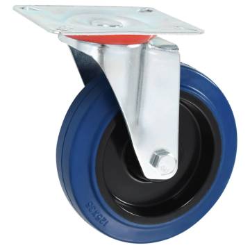 Swivel Casters 4 pcs 125 mm - Smooth & Durable | Hipo Market