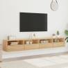 Sonoma Oak TV Wall Cabinets - Space-Saving & Stylish | HipoMarket