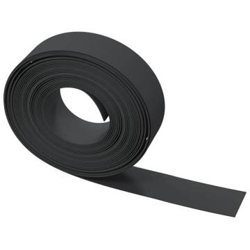 Durable Black Garden Edgings - 5 pcs 10 m x 15 cm