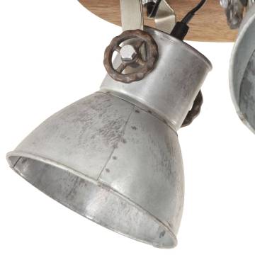 Industrial Ceiling Lamp 25W Silver - Stylish & Unique Design