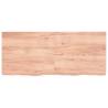 Light Brown Solid Oak Table Top - 140x60 cm | Hipomarket