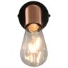 Black and Copper E27 Spot Lights - 2 Pack | Hipomarket