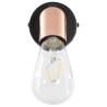 Black and Copper E27 Spot Lights - 2 Pack | Hipomarket