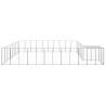 Durable Dog Kennel Silver 25.41 m² Steel - Outdoor Play Paradise