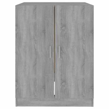 Washing Machine Cabinet Grey Sonoma - 71x71.5x91.5 cm