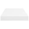 Floating Wall Shelf White 50x23x3.8 cm MDF - Stylish Display