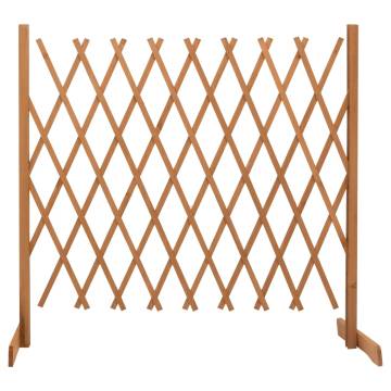 Garden Trellis Fence Orange - 180x100 cm Solid Firwood