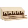 Chicken Laying Nest with 5 Compartments - Solid Pine Wood