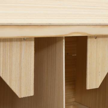 Chicken Laying Nest with 5 Compartments - Solid Pine Wood