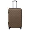 Hardcase Trolley Set 3 pcs Brown ABS - Stylish & Durable Travel