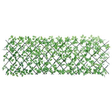 Expandable Artificial Ivy Trellis - 5 pcs Green (180x65 cm)