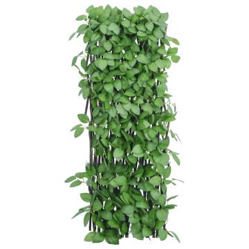 Expandable Artificial Ivy Trellis - 5 pcs Green (180x65 cm)